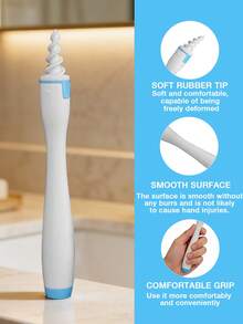 CIMACA 16 piezas Removedor de cera de oído en espiral de silicona, Sacaúñas en espiral suave, Herramienta de limpieza de oídos, Conveniente para viajar, Regalo ideal - Ver 7