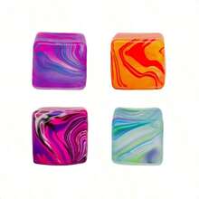 1pc - 2025 New Nee-Doh Swirl Ice Cube Malt Candy Stress Relief Ice Cube Cube - Birthday Gift - Christmas Gift - Perfect Gift - Gift - Collection Display - Hobby Collection - Squeeze - Multicolor - View 9
