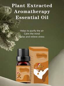 一套6瓶芳香精油，每瓶10毫升。适用于瑜伽、香薰机和车载香薰机。香味：圣诞饼干、南瓜派、咖啡蛋糕、巧克力冰淇淋、香草蛋糕、棉花糖。 - 10毫升 - 查看 3