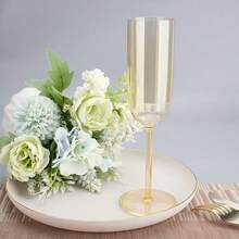 1/6/12pcs Round Stemmed Wine Glasses, Suitable For Valentine's Day Cocktails, Wedding Parties, Anniversary Celebrations - View 5