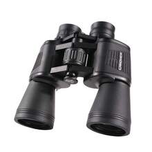 10x50 Binoculares con visión clara, objetivo grande de 23 mm para uso prolongado sin mareos, imagen estable, diseño portátil, adecuado para conciertos, viajes, equipo de camping - Negro - Ver 7