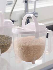 1 máy rửa gạo tự động - Dễ dàng làm sạch gạo, rổ lọc gạo lưới mịn, nấu ăn lành mạnh - Dụng cụ nhà bếp - Một kích thước phù hợp với tất cả - Xem 3