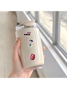 74pcs KPop Demon Hunters Graffiti Stickers, Girl Group Mira Rumi Zoey, Demon Boy Band Cartoon Character Graffiti Stickers, DIY Creative Laptop Stickers - Multicolor - View 8