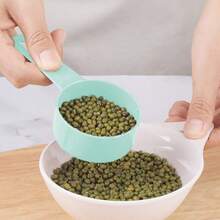 5 Piece Measuring Spoon And Measuring Cup Baking Tool DIY Cake Baking Formula Milk Powder Spoon - Blue - View 4