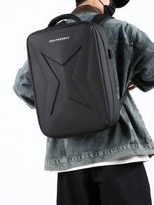 New Combination Lock Men's Casual Backpack, Business Travel Laptop Backpack, Commuter Backpack - Multicolor - View 13