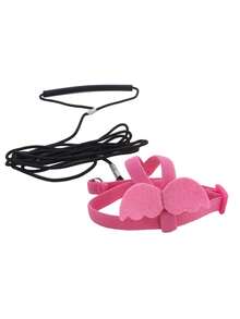 1pc Anti-Bite Flight Training Rope Parrot Bird Pet Leash Set, Ultra-Light Harness Leash, Soft & Portable Pet Toy - Multicolor - View 16