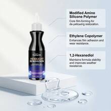 车灯清洁液，汽车大灯镜片清洁增亮液，去除泛黄并恢复透明度 - 固體 - 查看 8