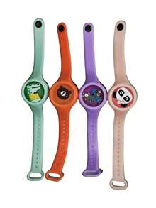 5pcs/10pcs Random Style Silicone Animal Birthday Party Decorative Wristbands - A - View 2