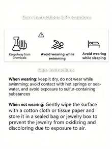 1 Pair Fashionable Abstract Design Earrings, Stylish, Elegant, Exquisite (No Gift Box) - Style 1 - View 5