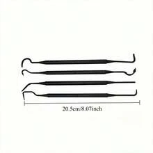 3/4/7PCS Double Headed Mini Wire Brush Set Automotive Detail Cleaning Tool Accessories Stainless Steel Brass Nylon Cleaning And Polishing Metal Rust Proof Brush Cleaning Tool - A - View 5