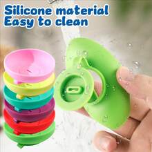 Silicone Ice Cream Pop Holder, Summer Ice Lolly Stand, Leak-Proof Cone Holder With Drip Cover, Portable Kids Ice Tray Mold With Storage Box, Convenient For Carrying Snacks - Dishwasher - Multicolor - View 7