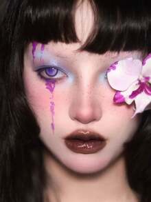 GIRLCULT Unreal 高光泽唇彩 J73 Lethe Water，变色龙液体唇膏，油基钻石闪亮唇彩，闪亮金属光泽，持久显色，全息无滑石粉，韩国化妆品 - J73 Lethe water - 查看 11