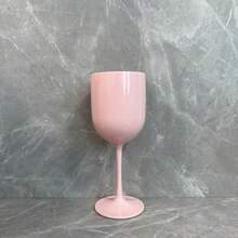 16oz Acrylic Wine Glasses, Scratch-Resistant, Available In White/Pink/Black, Suitable For Wine, Champagne - View 7