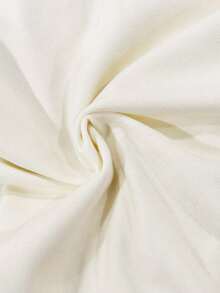 大码女式柠檬水果图案夏季沙滩装，休闲圆领短袖T恤 白色 - 白色 - 查看 5