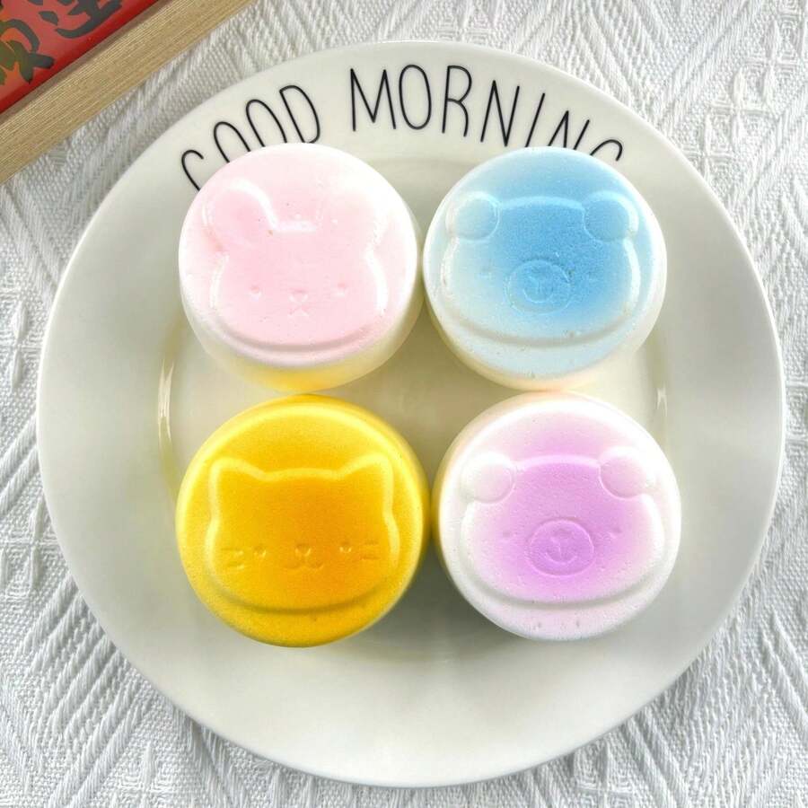 1个 - 2026新款柔软仿真蓬松面包动物布丁慢回弹减压模型道具礼物，送给朋友的钥匙礼物，节日礼物，生日礼物