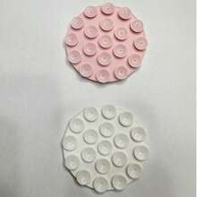 1个全新高品质懒人支架，双面硅胶吸盘手机支架，手机壳支架，自粘防滑手机支架，通用支架，自拍支架，可用于固定手机、蓝牙音箱、移动电源，实用礼品，多功能吸盘手机支架，解放双手，适用于光滑表面，可用于淋浴、摄影、视频通话和内容创作，无需电源 - 一般 - 查看 6