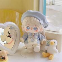Bộ sưu tập quần áo búp bê 20cm, bộ áo nỉ dễ thương, bộ quần áo tai thỏ dễ thương, quần áo búp bê để chơi, đồ chơi dễ thương, quần áo cho thú nhồi bông, quà tặng tiệc tùng, quà sinh nhật (Không bao gồm búp bê) - Ngôi sao - Xem 3