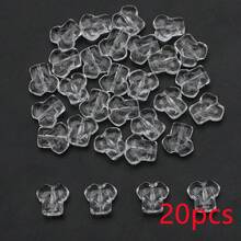 20颗12毫米T恤形状玻璃珠，可爱吊坠，适用于DIY珠宝、手机挂饰、钥匙扣和其他串珠项目 - 12mmT卹 - 查看 12