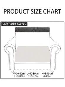 1pc Plush Fabric Sofa Slipcover, Stain-Resistant Anti-Slip Sofa Seat Cover, Machine Washable, Pet-Friendly, Elastic Sofa Cushion Cover For 1/2/3/4 Seater Sofa, L-Shaped Sofa - Striped Pattern - Dark Grey - View 13