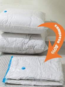 1/11 chiếc Túi nén chân không có khóa kéo, Túi nén chân không, Túi hành lý tiết kiệm không gian, Túi nén du lịch, Túi đựng quần áo gấp gọn, Thích hợp cho quần áo, chăn ga, tủ quần áo - Tiết kiệm 75% không gian, Chống ẩm, Chống côn trùng, Chăn ga gối đệm, Quần áo mùa đông - Nhiều màu - Xem 4