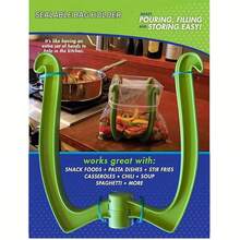 Foldable Kitchen Bag Holder, Garbage Bag Rack, Plastic Bag Dispenser - 1PC - View 2