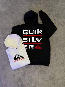 Kangaroo Sweatshirt With Logo, Winter Jacket, Various Colors, 50% Cotton, 50% Polyester, Sizes S To XL. - White - View 1