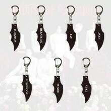 EN/HYPEN Acrylic Keychain Pendant, Featuring Park Sung-Hoon, Seo Eun-Kwang, Hee-Seung, EN Symbol, Kpop Group Merchandise - Multicolor - View 1