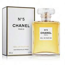 Chanel N°5 Eau De Parfum Spray For Women 3.4oz 100ml Luxury Floral Aldehyde Fragrance Elegant Long Lasting Feminine Perfume Classic Timeless Designer Scent For Daily Wear Evening Events Special Occasions Premium Gift Idea For Her - 3.4盎司/100毫升 - 查看 1