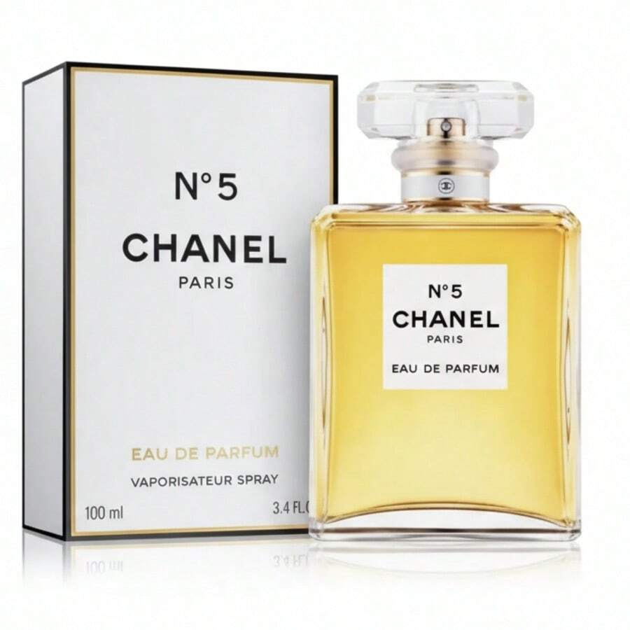 Chanel N°5 Eau De Parfum Spray For Women 3.4oz 100ml Luxury Floral Aldehyde Fragrance Elegant Long Lasting Feminine Perfume Classic Timeless Designer Scent For Daily Wear Evening Events Special Occasions Premium Gift Idea For Her - 3.4盎司/100毫升 - 查看 1