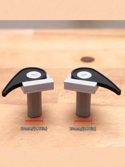 2 Pieces Quick-Release Ratchet Vise - Heavy-Duty 20mm With 3/4-Inch Adjustable Table Stop, Lever Operation, Tool-Free Clamping, Suitable For MFT Workbenches And Woodworking, Professional Upgrade For Faster Workflow.