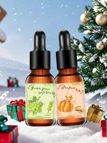 1 zestaw 9 różnych olejków eterycznych do aromaterapii, 10 ml każdy. Nadaje się do jogi, dyfuzorów i dyfuzorów samochodowych. Zapachy: świąteczne ciasteczka, kawa z i mokką, pączek, pudding karmelowy, ciasto pień drzewa, ciasto kremowe, woda z miodem manuka, cukierki grejpfrutowe. Buteleczki z kroplomierzem do aromaterapii, świąteczny zestaw prezentowy o zapachu jedzenia, długotrwały odświeżacz powietrza do domu. - 10ml - Zobacz 4