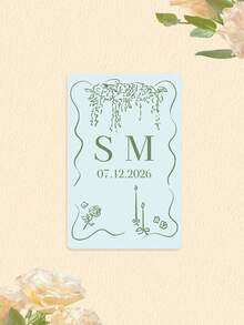 Custom Wedding Guest Book Playing Cards,Customize Text,Custom Wedding Guest Book Playing Cards,Wedding Guest Book Alternative,Blank Playing Cards,Bridal Shower,Unique Keepsake,Unique Keepsake Alternative - Multicolor - View 9