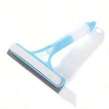 1Pc, Strong Decontamination Window Scraper, Short Handle Hand-Held Water Jet Cleaner, Suitable For Renters, Thanksgiving To Give Friends Intimate Gifts, Cleaning Supplies - 藍色的 - 查看 5