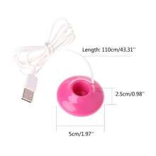 humidificador portátil de iones negativos, purificador de aire USB para coche, difusor de Aroma de para el hogar, 1 Juego UDY8 - 1 juego rosa - Ver 11