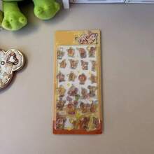 新款3D立体水晶环氧树脂浮雕贴纸，卡通复古水滴贴纸，儿童适用 - 彩色 - 查看 6