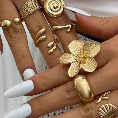 8Pcs/Set Vintage Sm…
