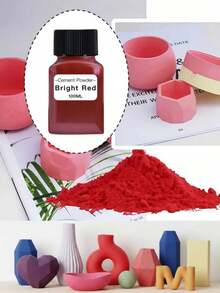 100ml/3.38oz Water-Based Pigment Powder, Suitable For Plaster, Epoxy Resin Crafts, Jewelry Making, Candle Coloring, Cement, Paint Dyeing, Multi-Purpose Colorant Powder For DIY, Beginner Friendly - Many - View 8