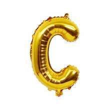 1 Pc Gold Custom Letter Balloons Kit 16Inch, DIY Phrase Banner For Wedding Birthday Party Supplies, A-Z Letters,0-9 Numbers(Gold) - Gold 16-inch Letter - View 14