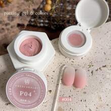 FRESCOBALDI Kutek Gel Semi-Padat 6 Warna dengan Saturasi Tinggi, Cocok untuk Salon Kuku dan Penggunaan DIY Sepanjang Musim - MultiWarna - View 13