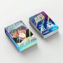 Heated Rivalry Double Sided Laser HD Photocards, Shane Hollander & Ilya Rozanov, Novel Inspired Kpop Merch, High-Quality Fan-Made Premium Collectibles - Multicolor - View 6