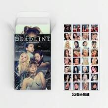 92 piezas Mini Nuevo Álbum "DEADLINE" LISA JENNIE JISOO Rosé Tarjeta Fotográfica, Pegatina, Tarjeta LOMO Colección Set, Artículos de Fans Temáticos, Hecho Especialmente para que BLINK Coleccione Momentos Impresionantes de los 4 Miembros! - Multicolor - Ver 10