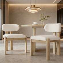 Matstolar - Naturlig + Loop - Visa 1