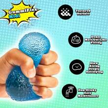 Mini Ice Cube Slow Rebound Squeeze Toy, Finger Spinner Stress Relief Toy, Desktop Anxiety Relief Toy, Portable Stress Ball Gift - Multicolor - View 2