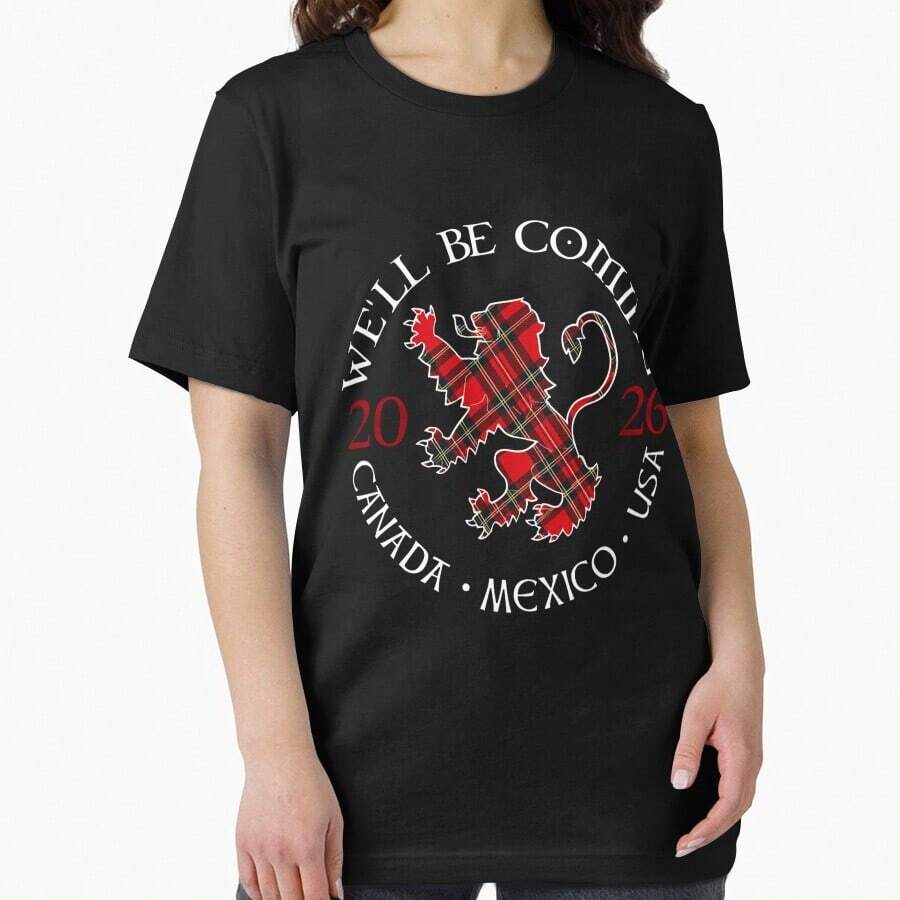 Scotland Tartan Army World Cup 2026 Football - Scotland World Cup 2026 Essential T-Shirt - Negro - Ver 1