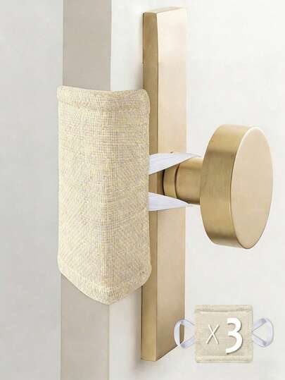 3 paquetes de amortiguadores de alfombra silenciosa, adecuados para habitaciones de bebé, habitaciones de bebé, personas con sueño ligero, pueden reducir el ruido y evitar el bloqueo