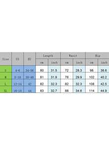 Women's Spring Summer Capri Pants Drawstring Cuff Solid Color Slim Fit Cropped Trousers - màu đen - Xem 9