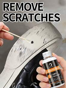 1瓶鞋边去渍剂 - 去除鞋边上的磨损痕迹、划痕和黑色污渍，适用于各种鞋型 - 去除划痕 - 液體 - 查看 5