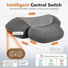 3-In-1 Neck Massager Pillow, Traction Massager With Massage Hot Compress Traction Stretching, Pillow Massage Neck,Gift - View 7