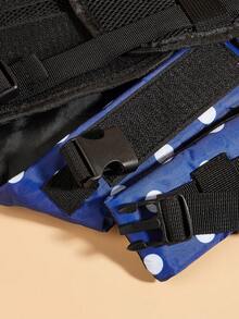 BONAPET Adjustable High Buoyancy Pet Life Jacket, Summer Swimming Vest For Cats & Dogs - Royal Blue - View 6