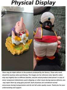 bandai Tượng nhân vật Majin Buu dễ thương bằng nhựa PVC, mô hình trang trí bàn làm việc sưu tầm, quà tặng đồ chơi | Món quà hoàn hảo cho Ngày của Cha - Sinh nhật, Kỷ niệm, Tốt nghiệp, Khai giảng, Ngày Quốc khánh, Mùa cưới, Đồ sưu tầm cho người hâm mộ & nhà sưu tập, Quà tặng tiệc theo chủ đề Anime và đạo cụ Cosplay, Quà tặng đồ chơi sưu tầm - Nhiều màu - Xem 8